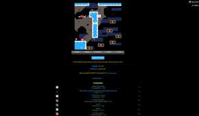 Screenshot from Celeste Classic video game played in web browser