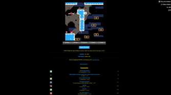 Screenshot from Celeste Classic video game played in web browser