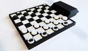 Checkerboard Set with Case