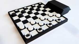Checkerboard Set with Case