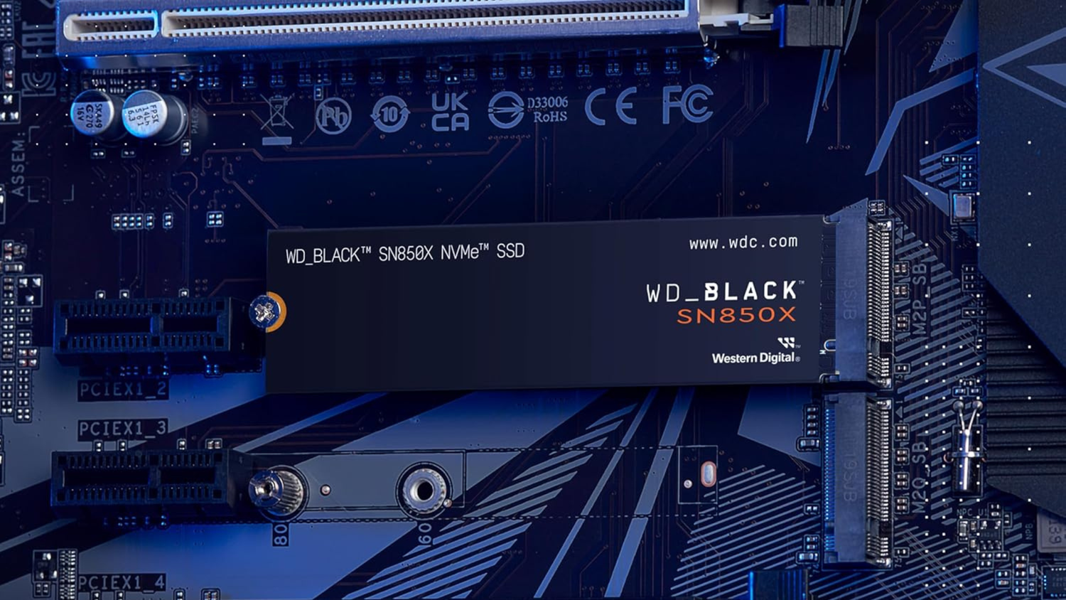 WD_BLACK 8TB SN850X SSD in motherboard