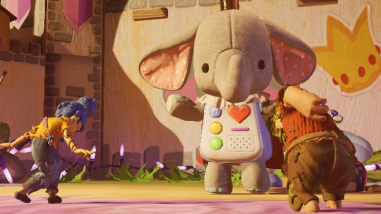 Elephant section in It Takes Two