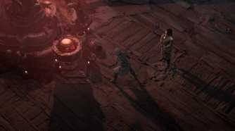 Screenshot of Seasons of Blood characters in Diablo 4