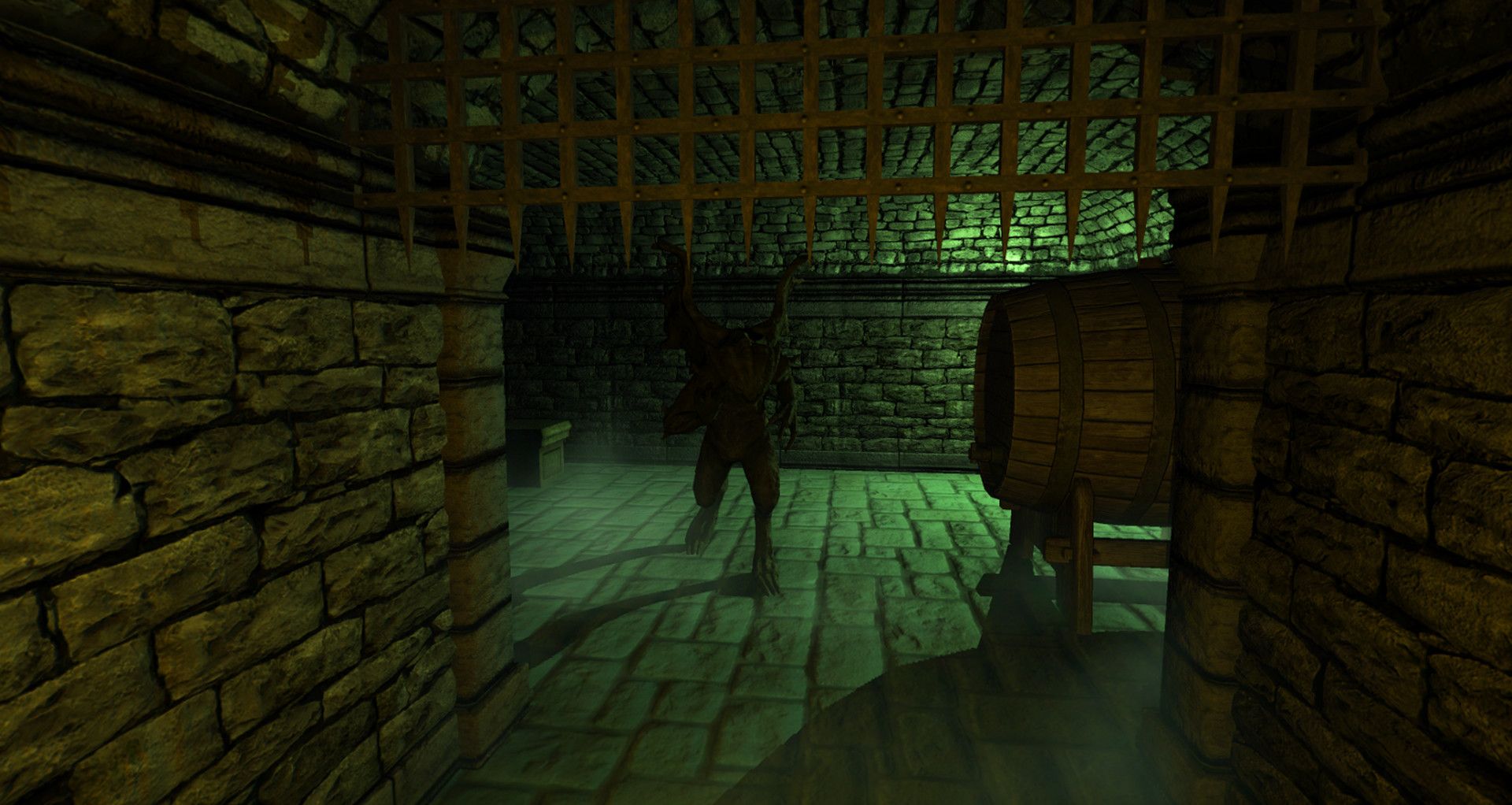 An in-game screenshot of Dreadhalls