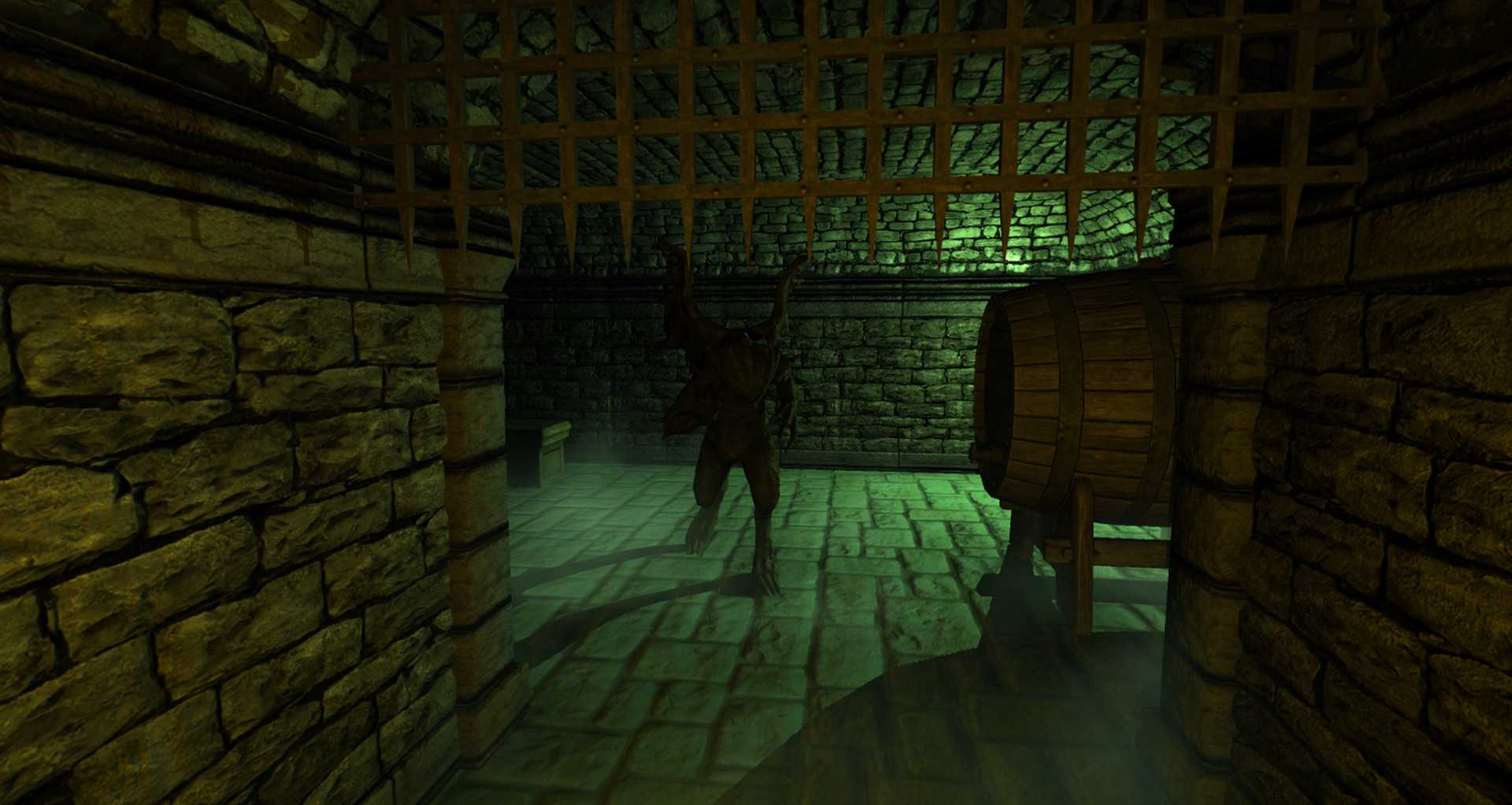 An in-game screenshot of Dreadhalls