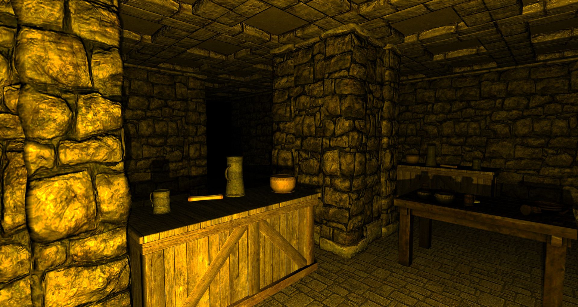 An in-game screenshot of Dreadhalls
