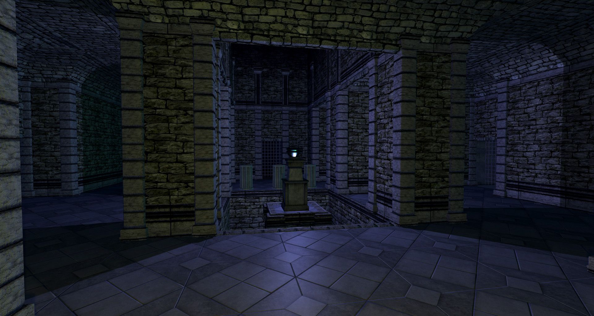 An in-game screenshot of Dreadhalls
