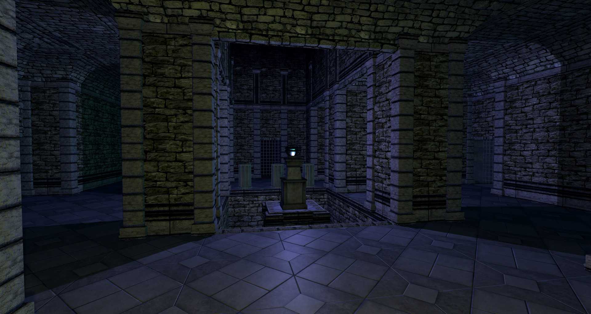 An in-game screenshot of Dreadhalls
