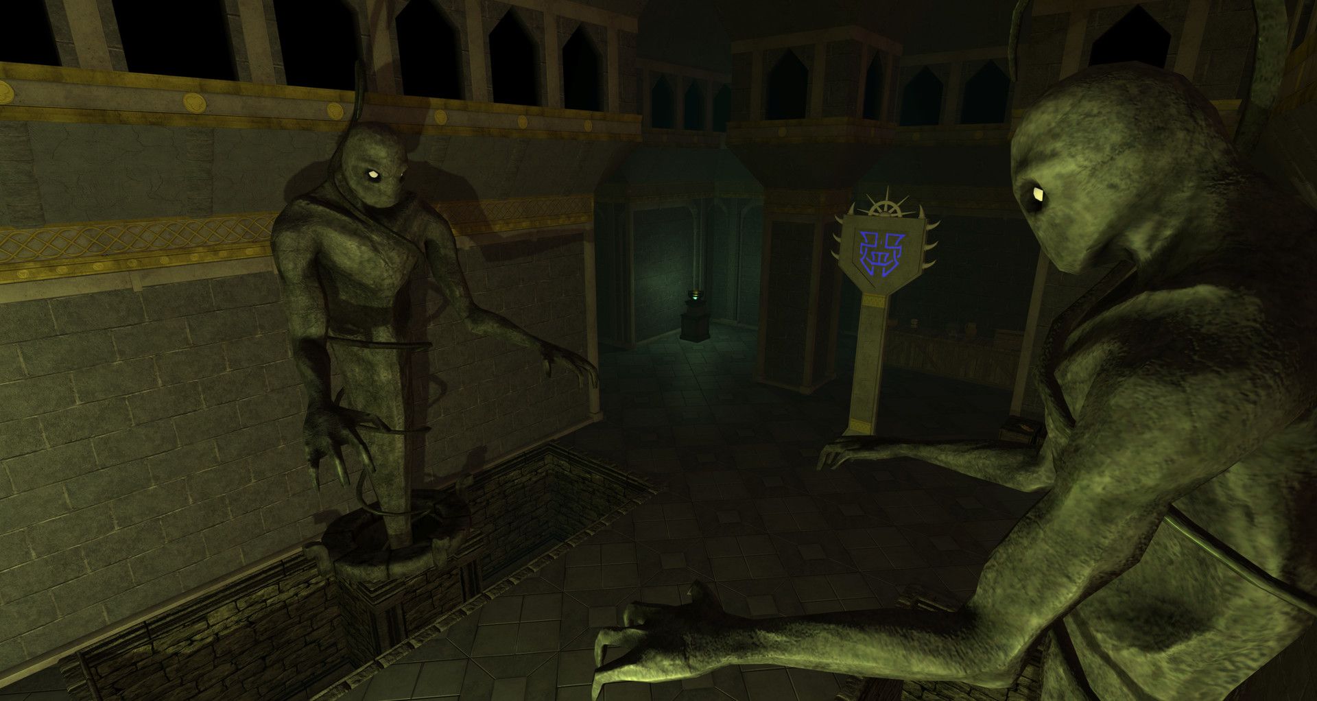 An in-game screenshot of Dreadhalls
