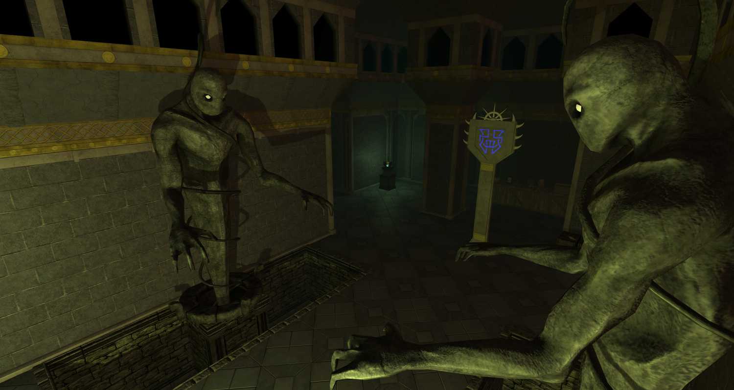 An in-game screenshot of Dreadhalls