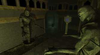An in-game screenshot of Dreadhalls
