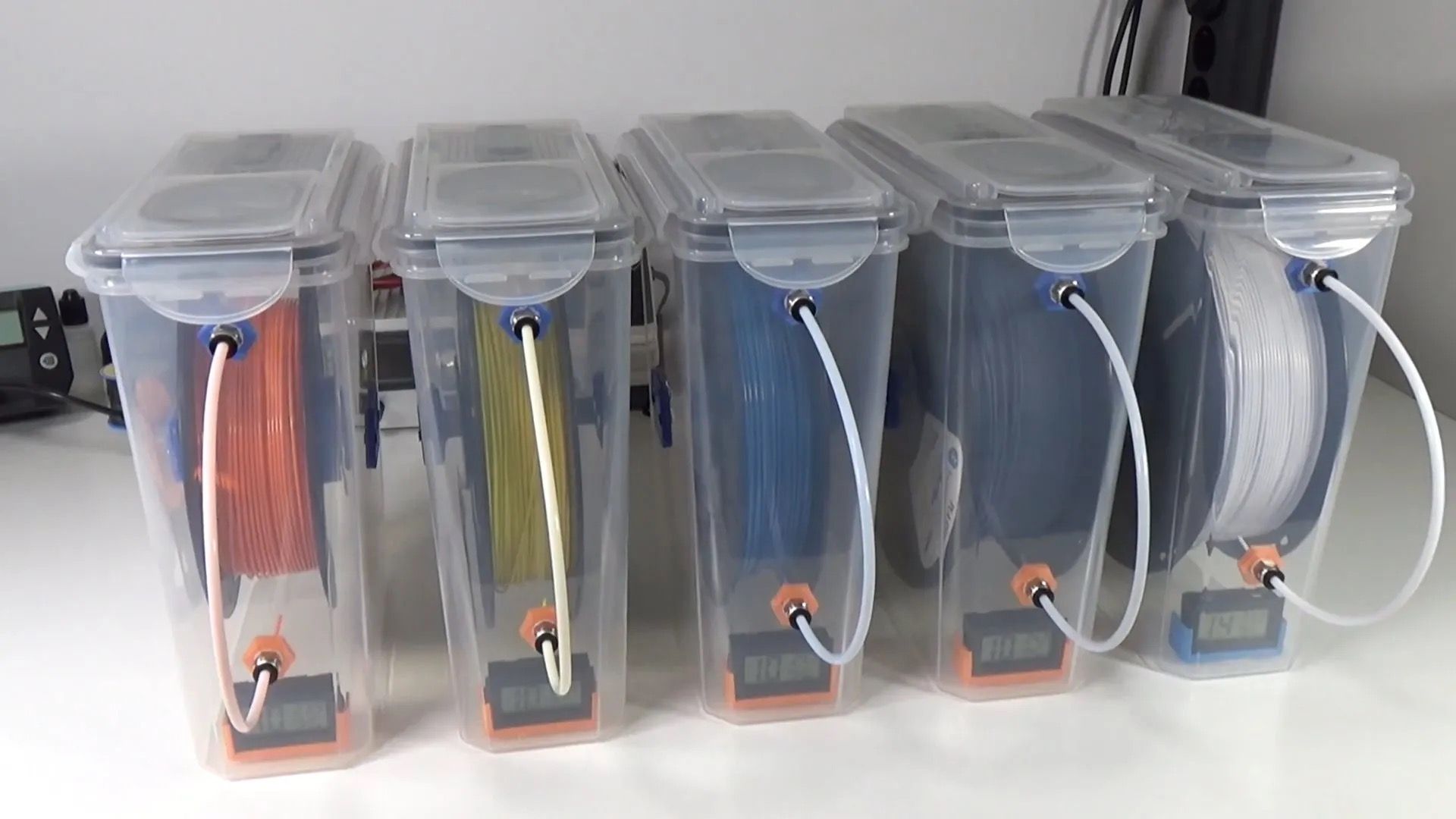 Filament dry boxes