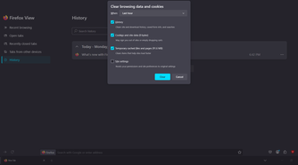 Firefox-clear-browser-data