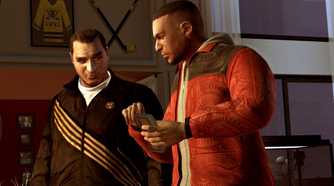Luis counting money and talking with Yusuf Amir