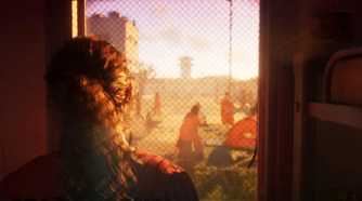 GTA VI Lucia staring out of prison window