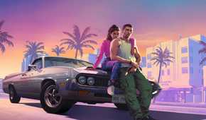 GTA VI Lucia and Jason on hood of car