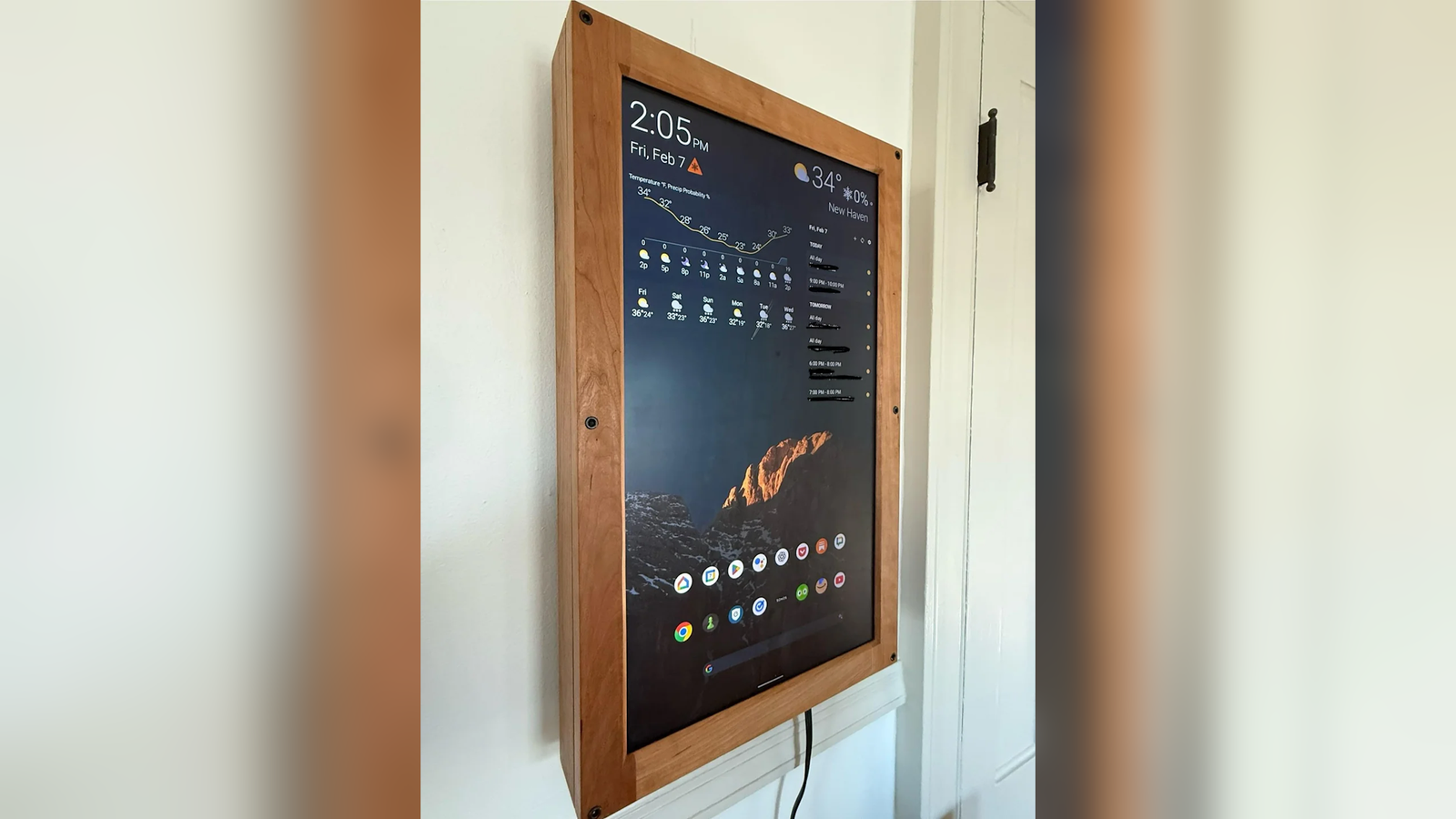 home dashboard pi