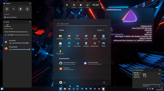 hyprland-end4-windoes-preconfigured-screenshot