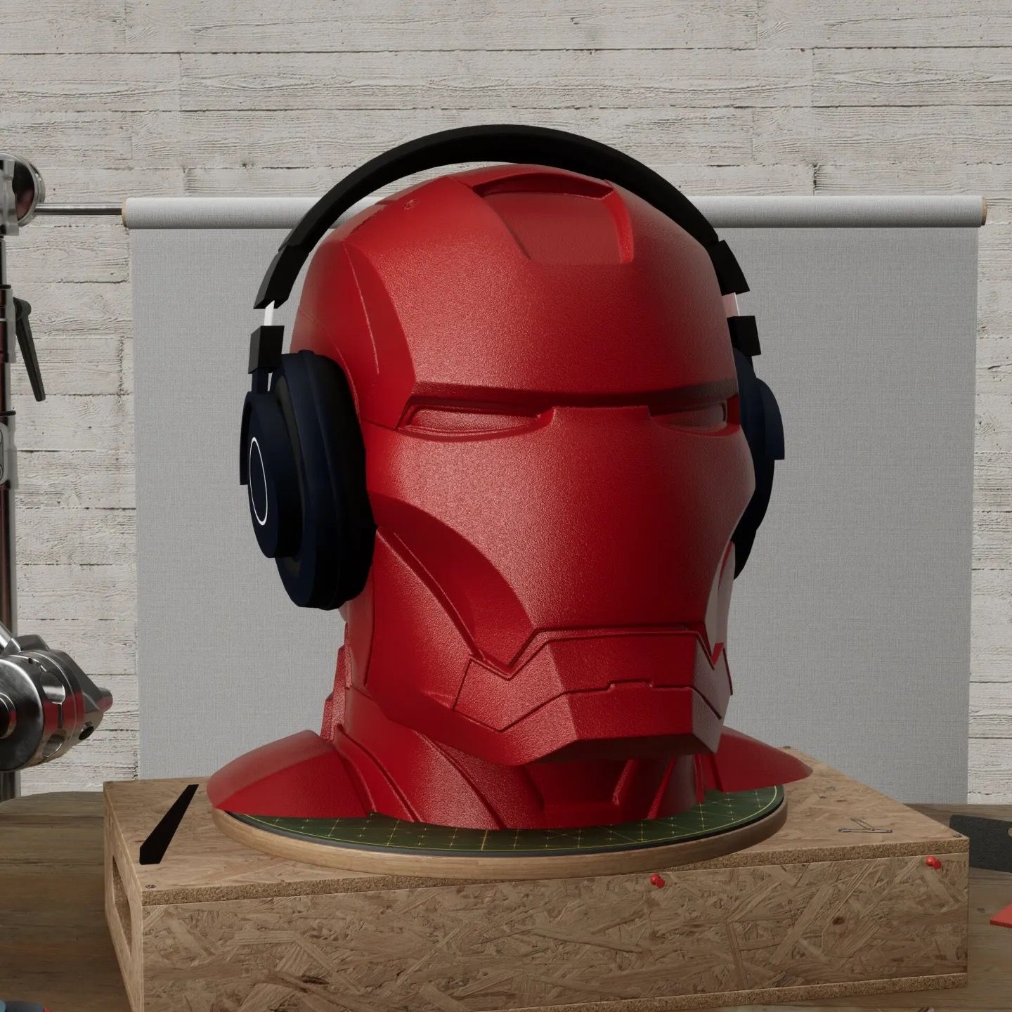 Ironman Headset Stand