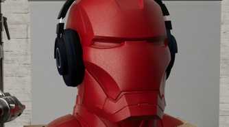 Ironman Headset Stand