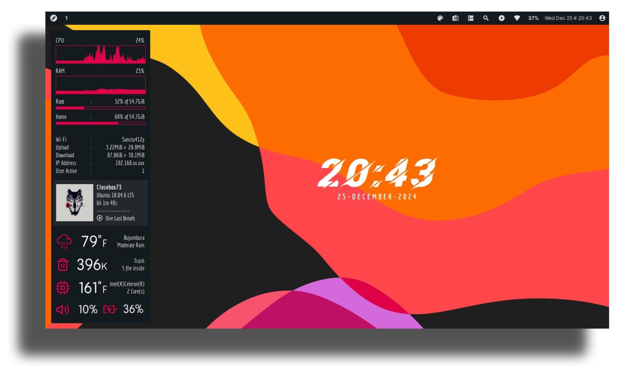 konky theme example