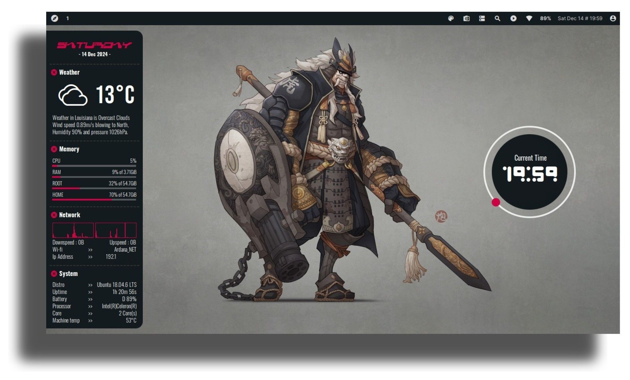 konky theme example