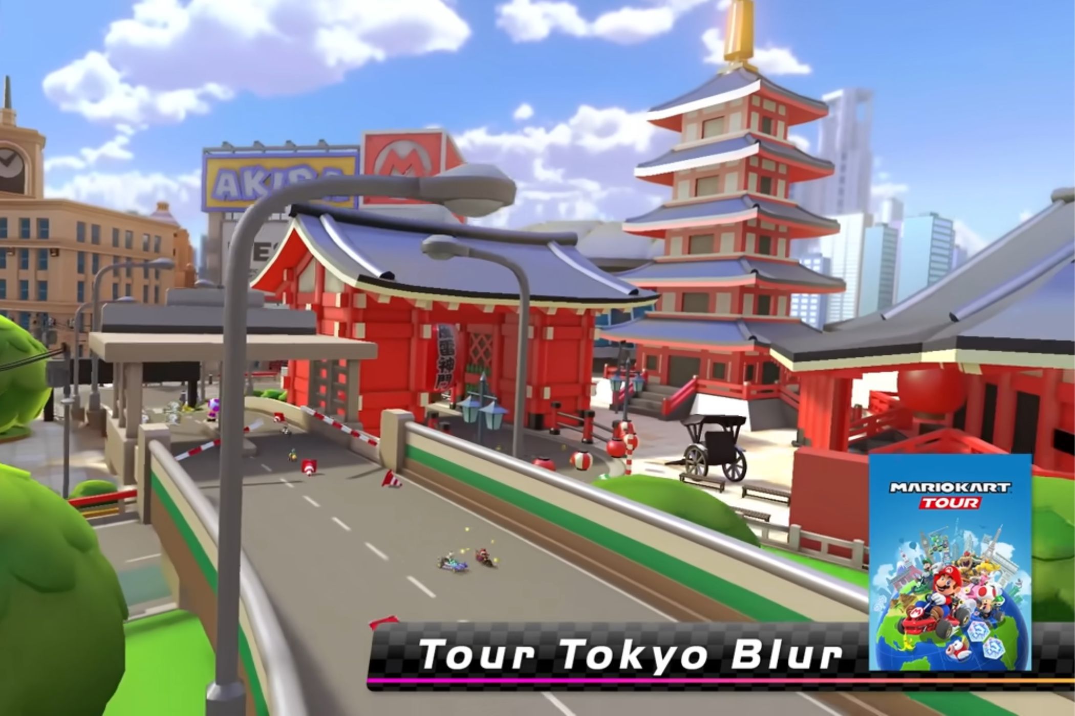 Mario Kart 8 Tokyo Tour Map 