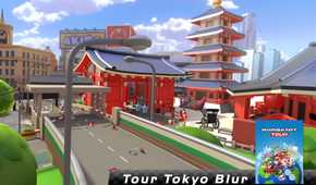 Mario Kart 8 Tokyo Tour Map