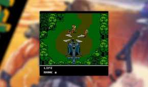 Metal Gear Snake's Revenge screenshot of a Helicopter