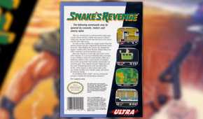 Metal Gear Snake's Revenge screenshot of the back of the box of the game