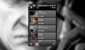Metal Gear Solid Touch screenshot of the Drebin shop