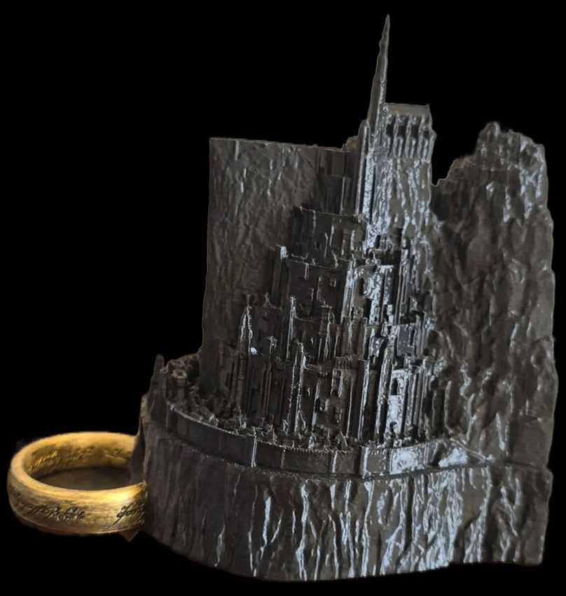 Minas Tirith tower dice launcher