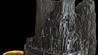 Minas Tirith tower dice launcher