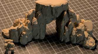 Miniature Terrain - Rock