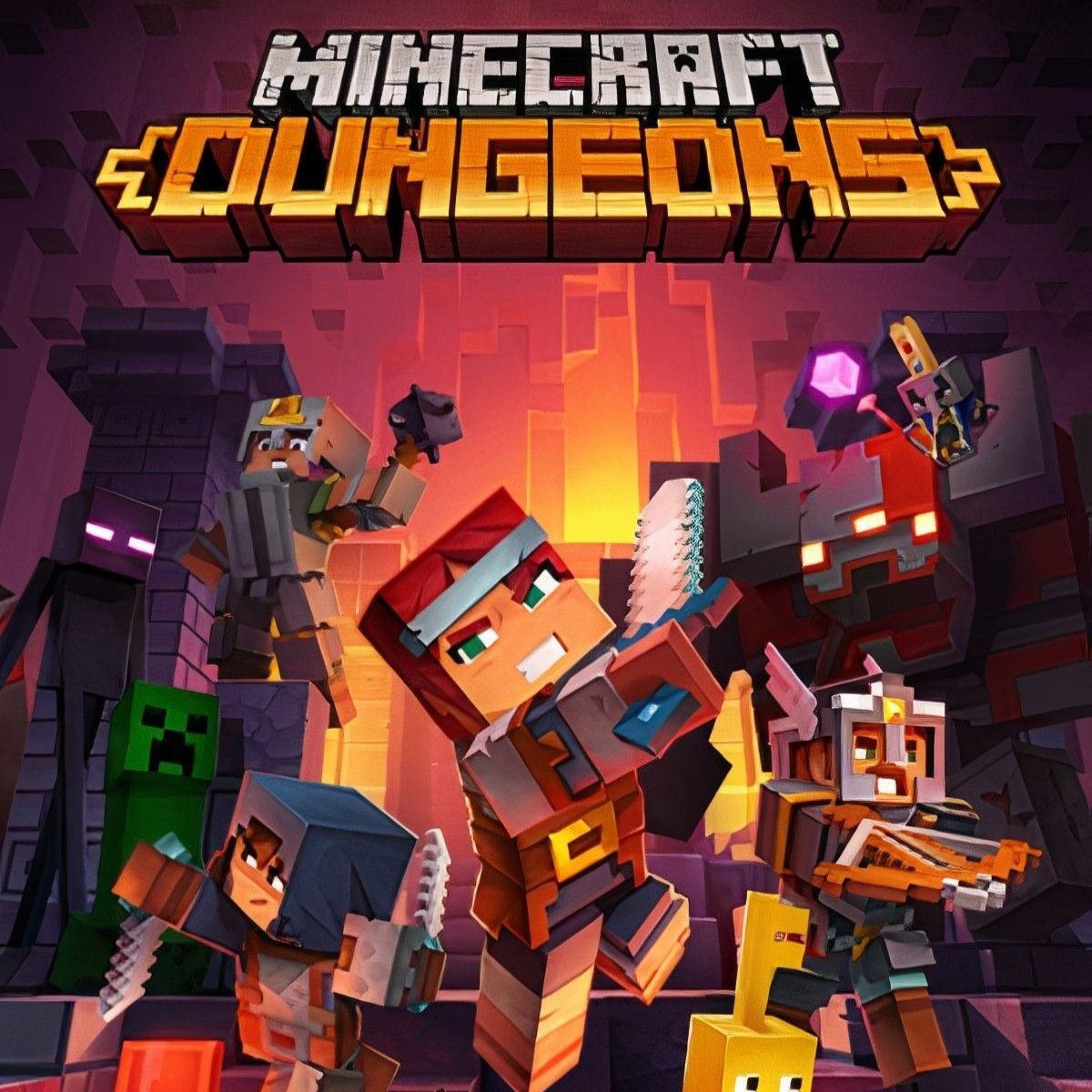 Box Art - Minecraft Dungeons