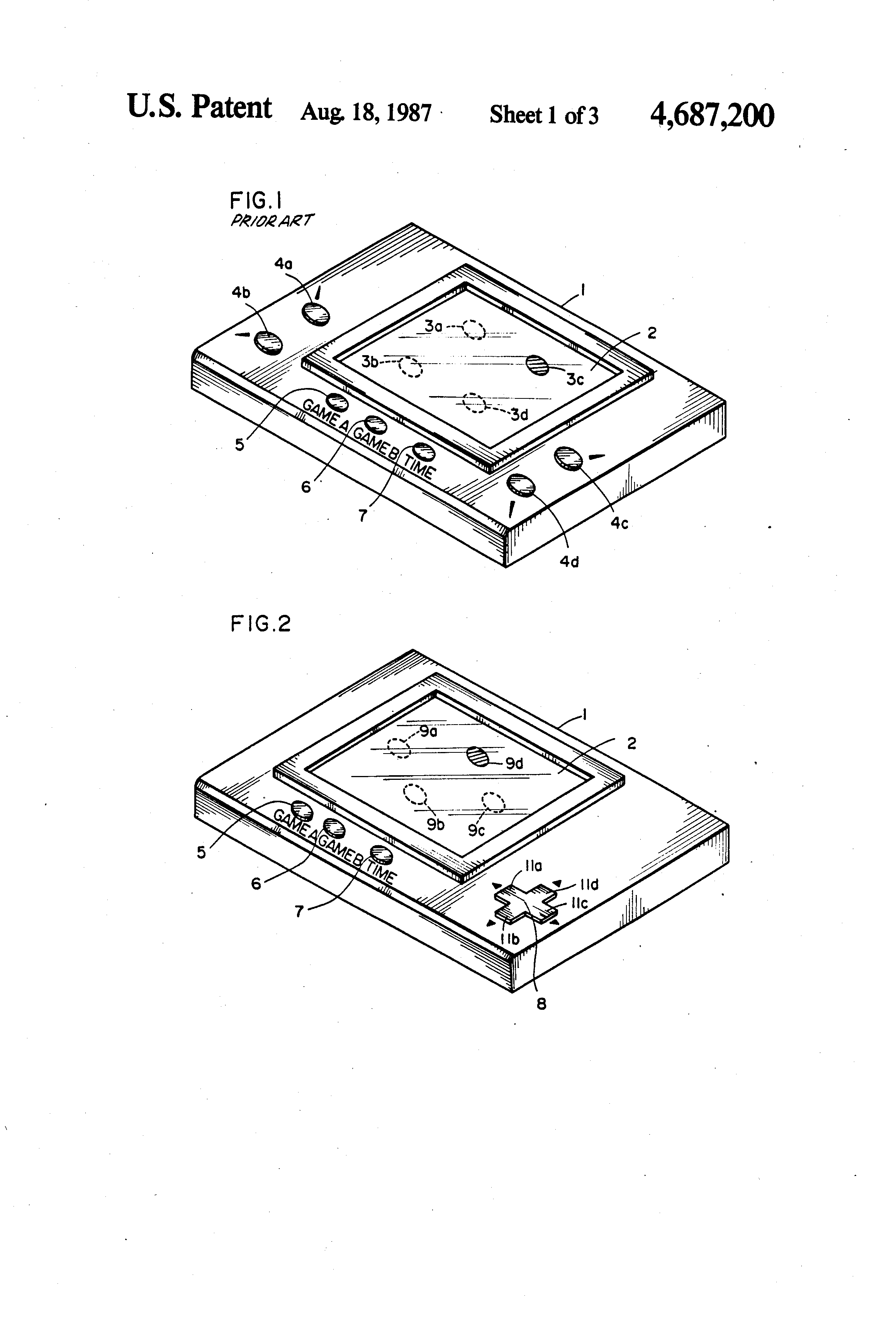 Nintendo D-pad US4687200 drawings page-2