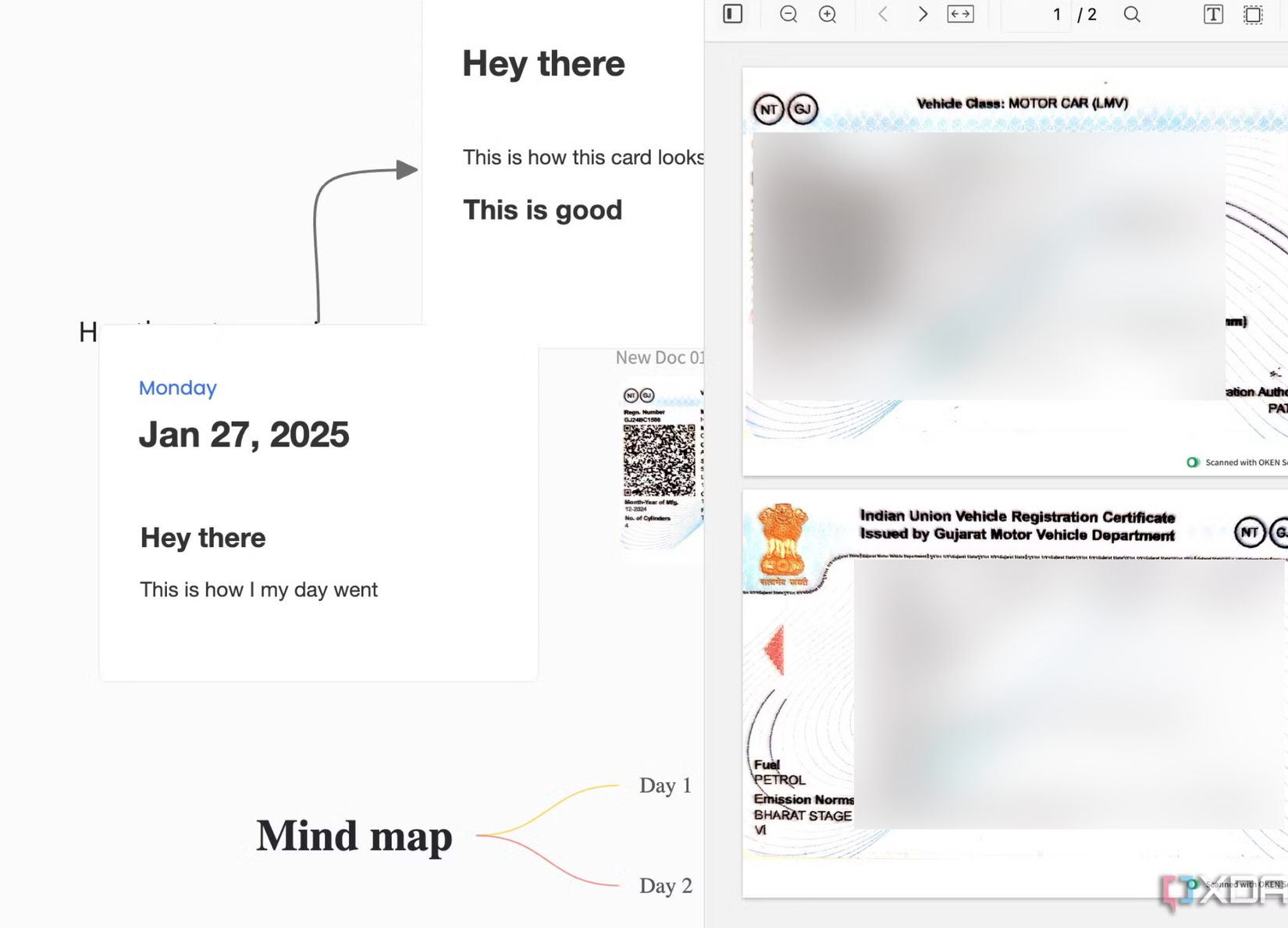 I tried this app to create a visual knowledge base and it blew my mind