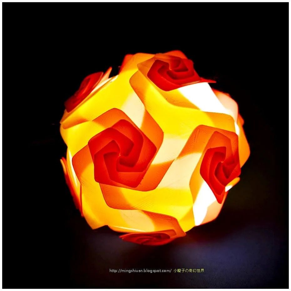 Nylon Filament Puzzle Lamp