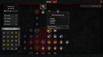 Screenshot of a Paragon Board in Diablo 4