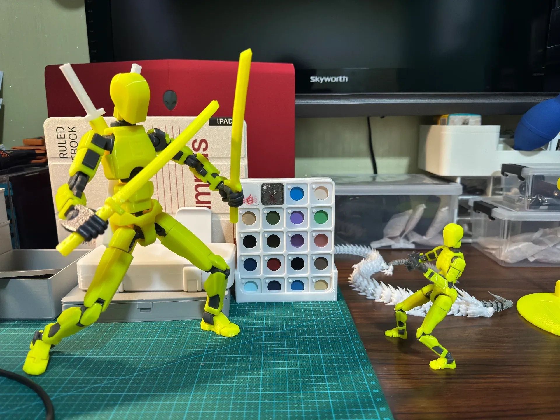 PETG sparring dummy
