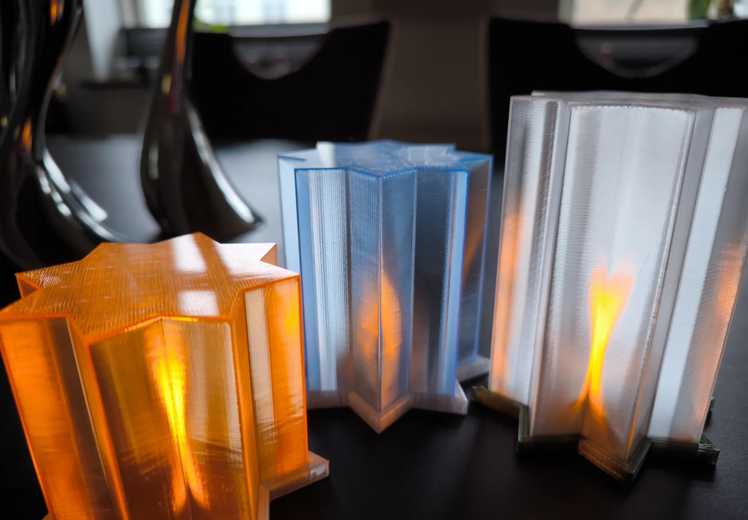 PETG tea lights