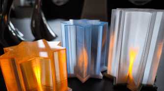 PETG tea lights