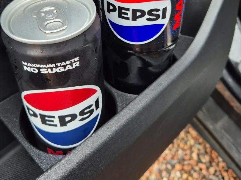 Polestar door-mounted cup holder