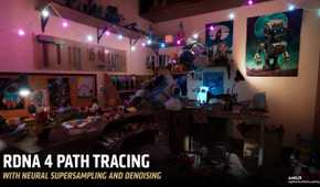 AMD RDNA 4 path tracing