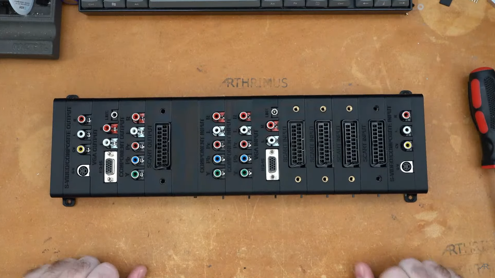 A photo of the Scalable Video Switch