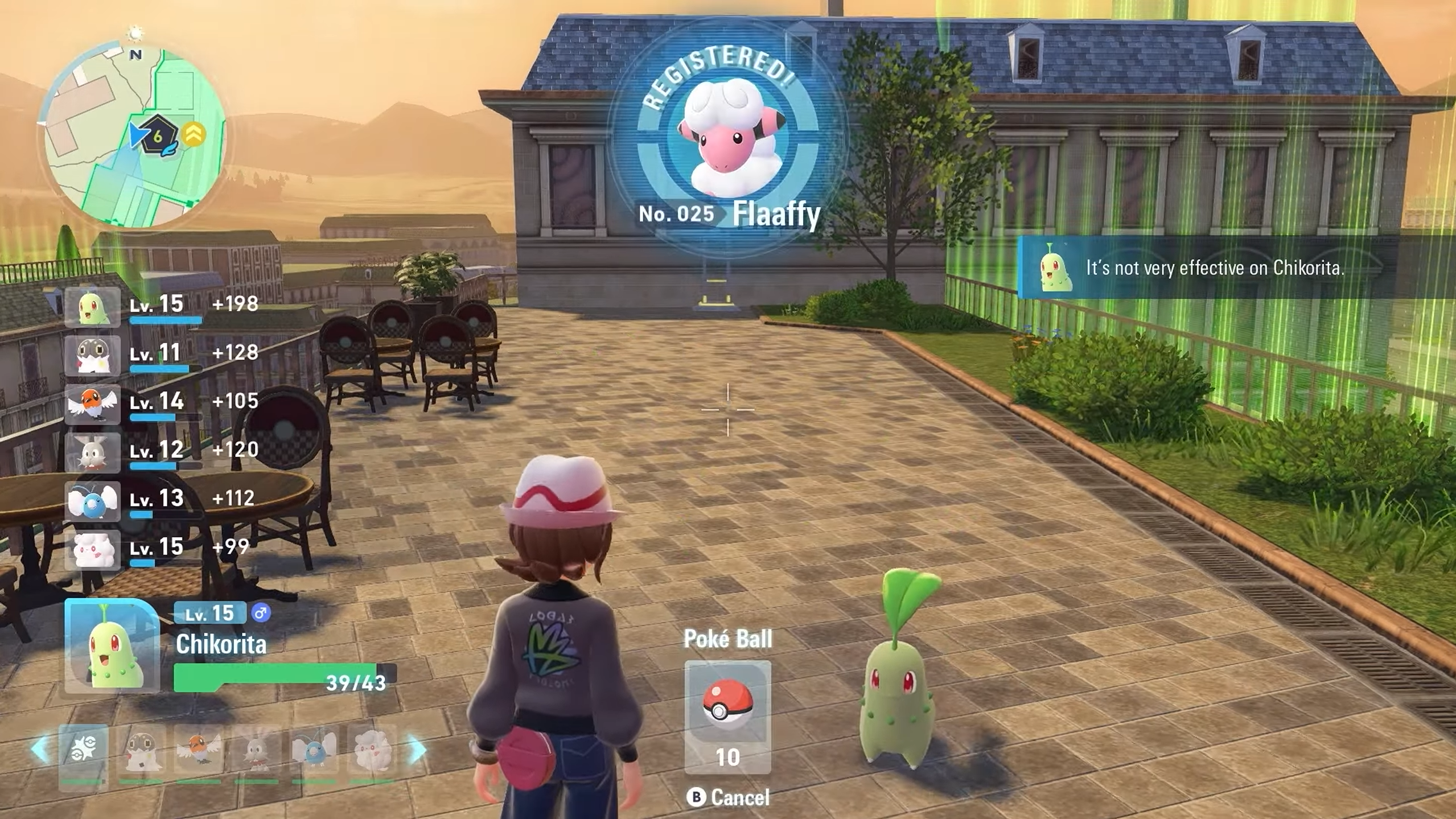 Screenshot of Pokémon Legends Z-A