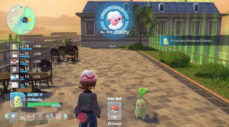 Screenshot of Pokémon Legends Z-A