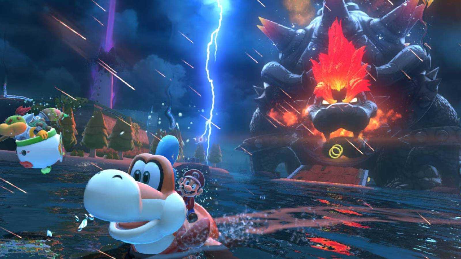 Screenshot of Fury Bowser from Super Mario Bros. 3D World