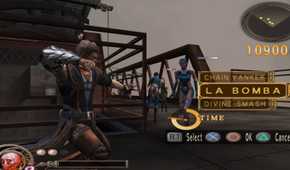 Screenshot from God Hand of Gene using the Roulette Wheel