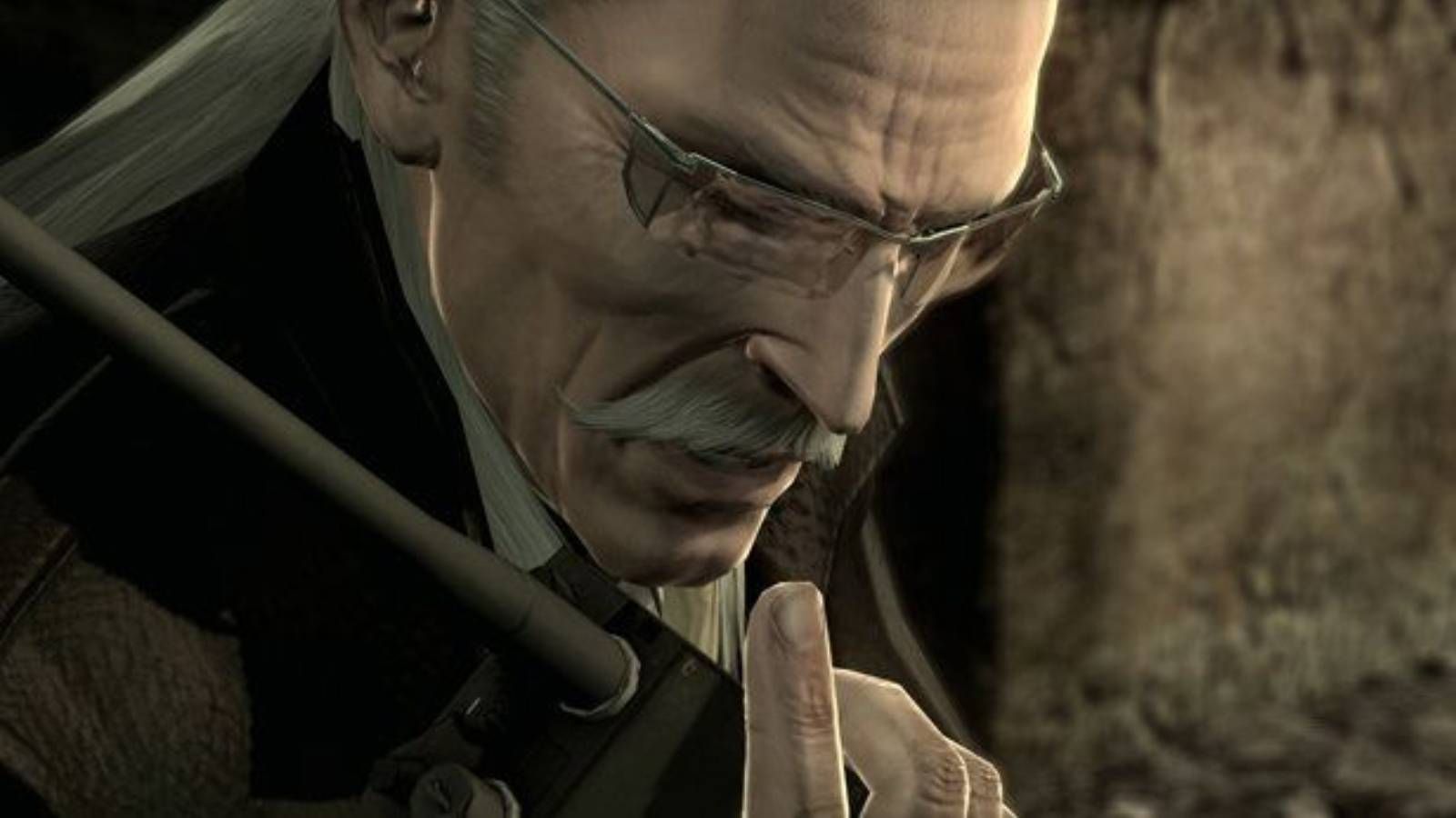 Screenshot from Metal Gear Solid 4 of Ocelot